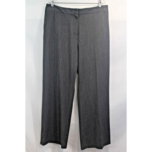 MM LaFleur New York Dress Pants Womens size 14 Gray High Rise Straight Leg